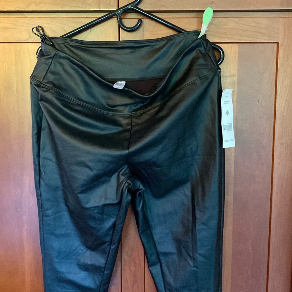 Plastic leggings
